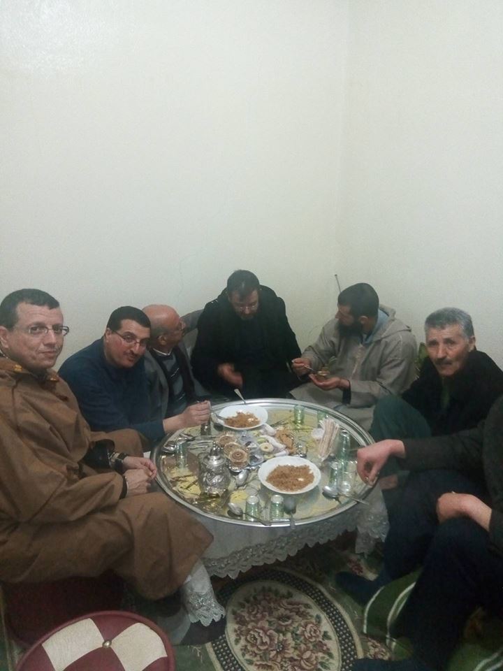 بمناسبة  عودة ابن العم فتحي من البقاع المقدسة .بتاريخ 2017/12/03