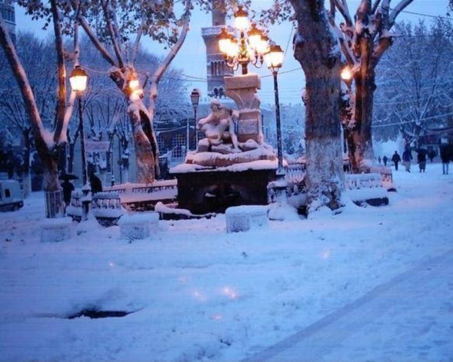 Sétif sous la neige