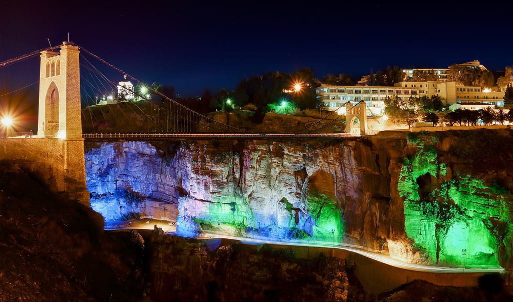 Constantine : Pont Suspendu Sidi M'Cid