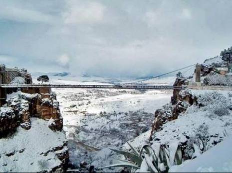 Constantine, Batna et Sétif sous la neige