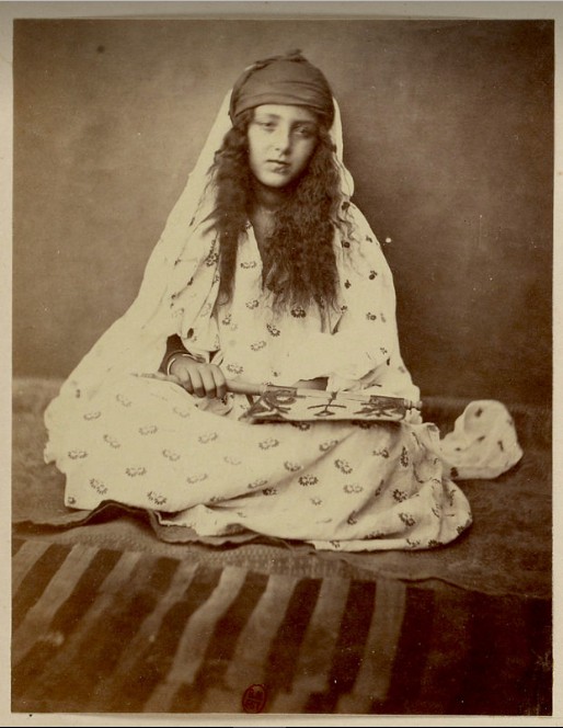 Une fille de Biskra, l'Algérie