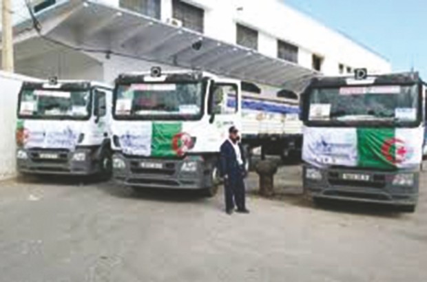 Algérie - POUR PORTER ASSISTANCE AUX FAMILLES DÉMUNIES EN CETTE PÉRIODE DE GRAND FROID:  Une caravane de solidarité prend le départ aux frontières de l’est du pays