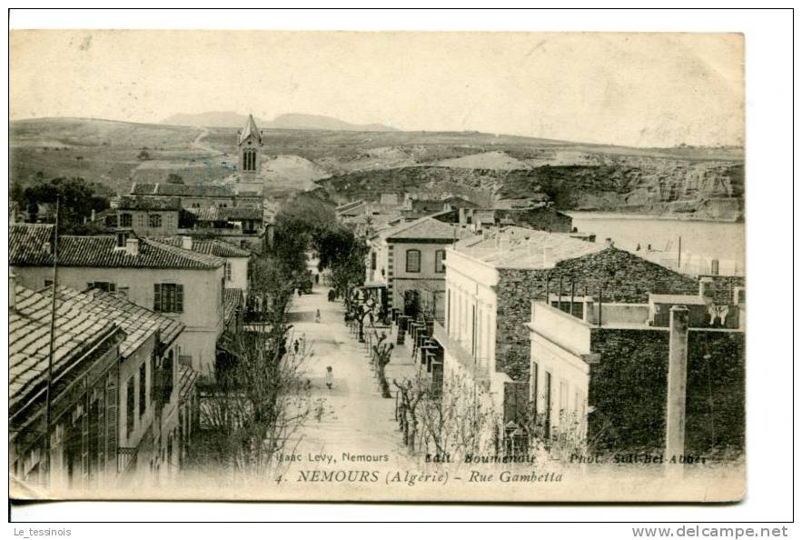 NEMOURS (Algérie, dépt d'Oran) - nom ancien avant 1962 de Djema el Ghazaouet