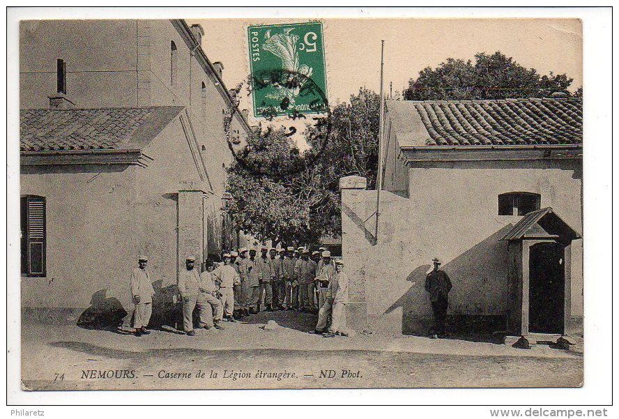 Algérie, Légion étrangère : Nemours - Caserne de la Légion étrangère