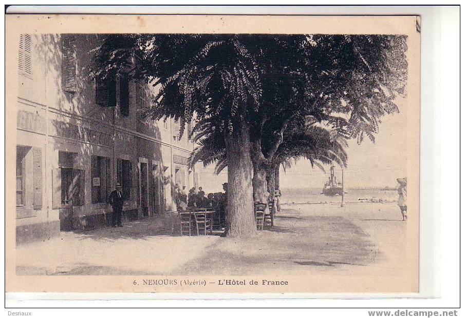 NEMOURS D´ALGERIE , L'HOTEL DE FRANCE