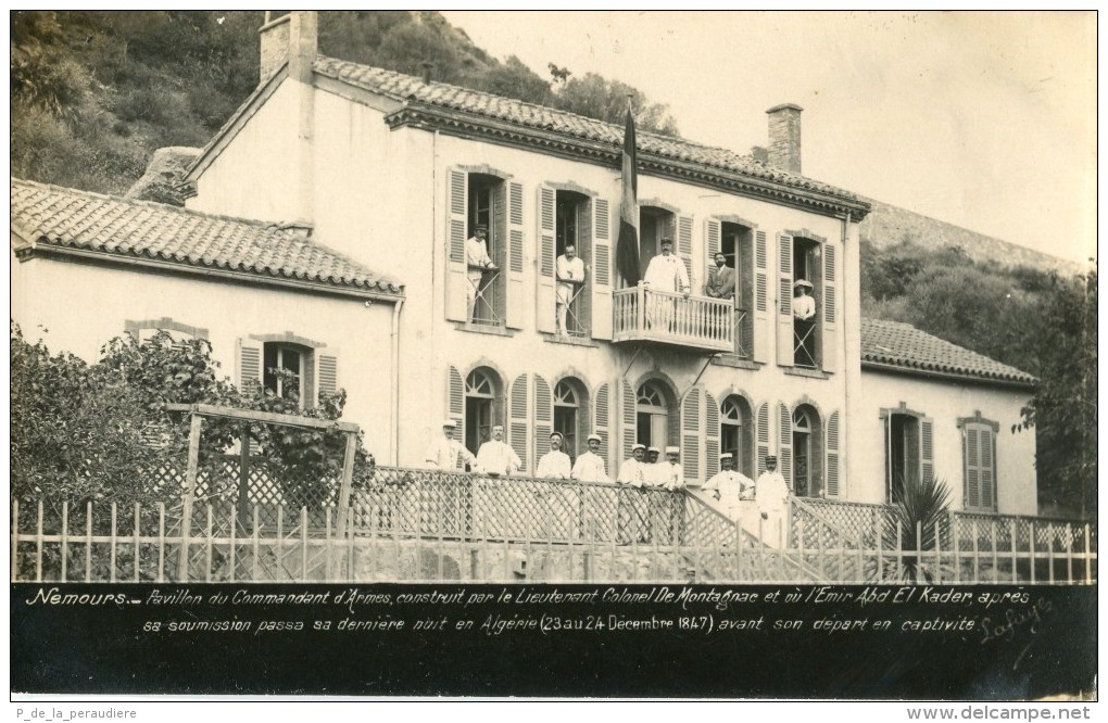 ALGERIE NEMOURS PAVILLON DU COMMANDANT D'ARMES