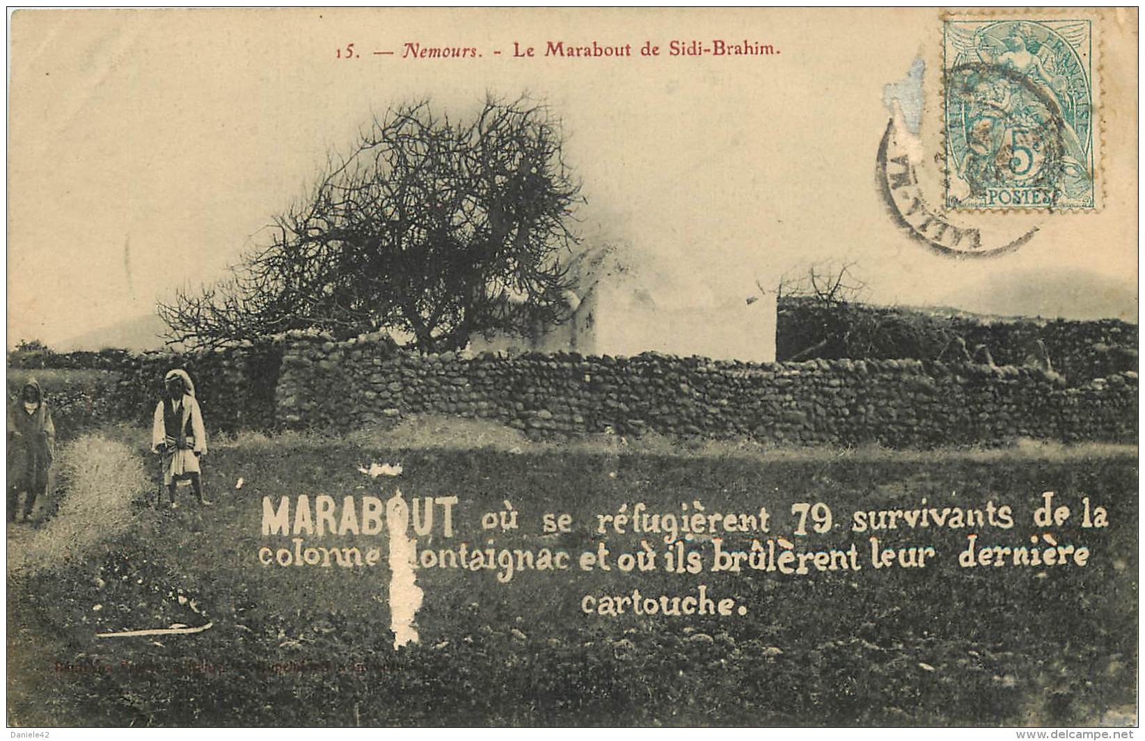 NEMOURS - LE MARABOUT DE SIDI BRAHIM