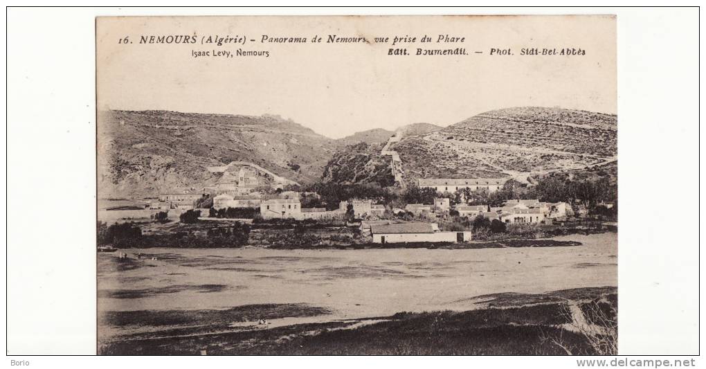 Algerie.Nemours. Panorama pris du phare