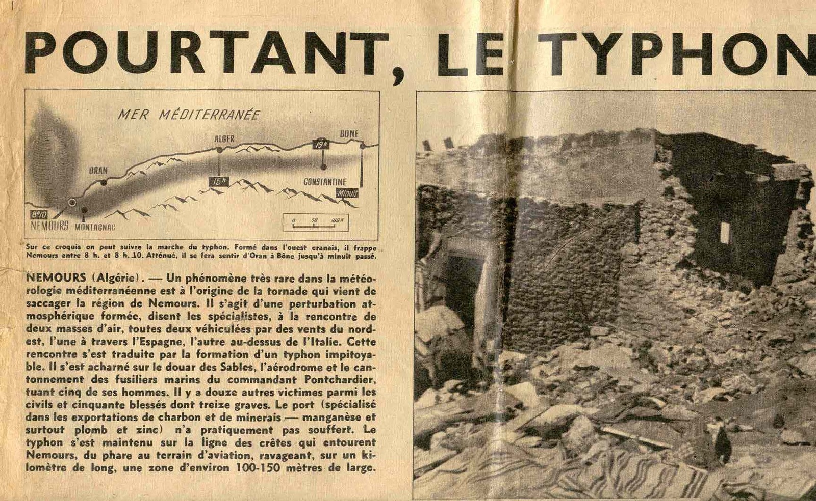 une tornade à Nemours