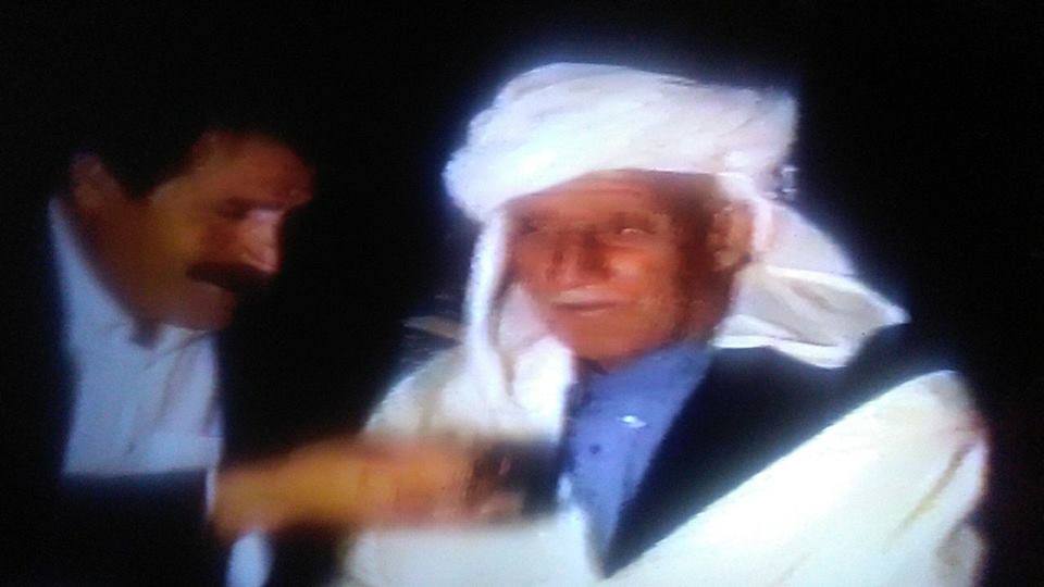 المرحومان الحاج علي بن احمد حلقوم على اليمين والهادي بهلولي على اليسار