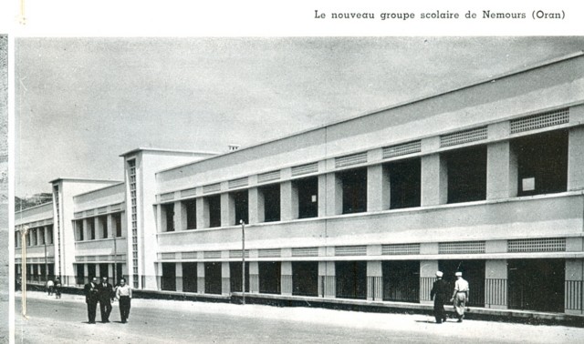le nouveau groupe scolaire de nemours (oran)