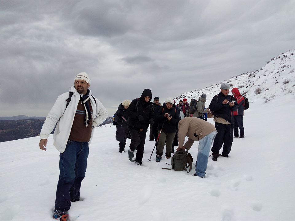 Randonnée du village Igersafen vers Djurdjura coté At Ouassif.