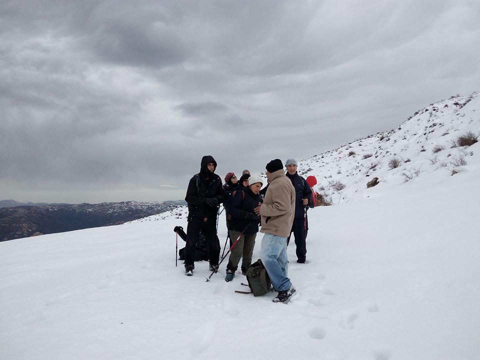 Randonnée du village Igersafen vers Djurdjura coté At Ouassif.