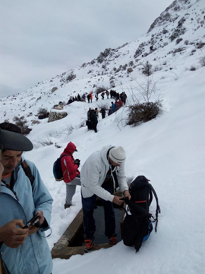 Randonnée du village Igersafen vers Djurdjura coté At Ouassif.