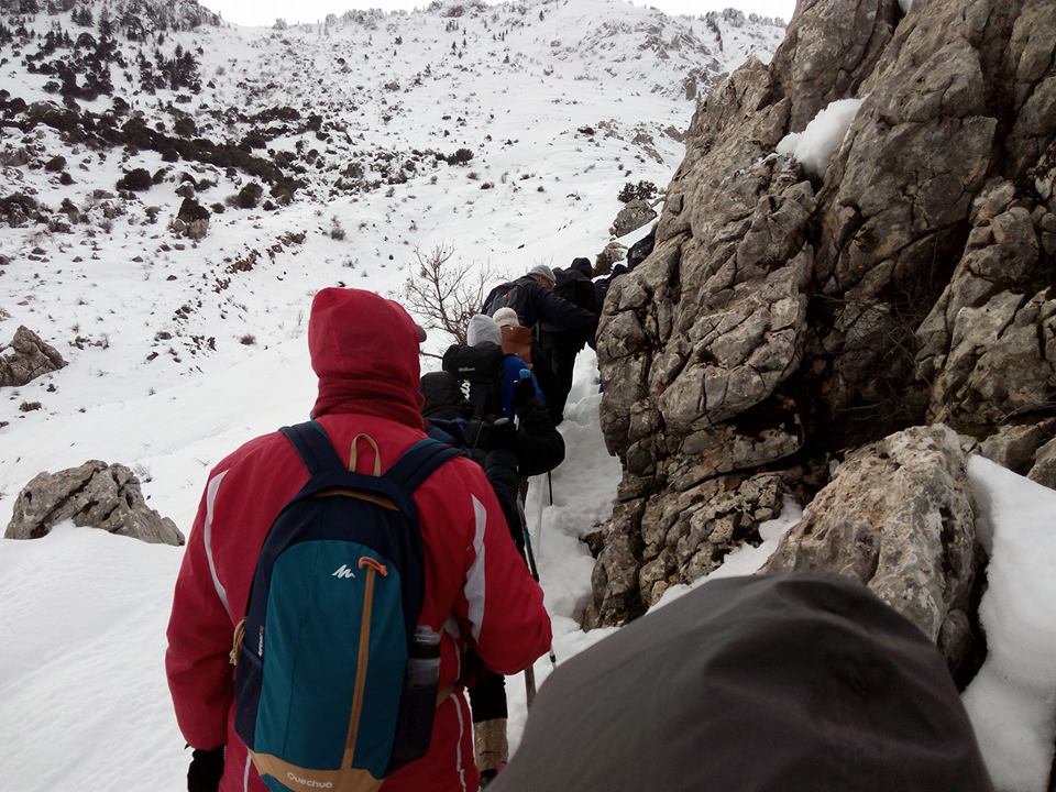 Randonnée du village Igersafen vers Djurdjura coté At Ouassif.