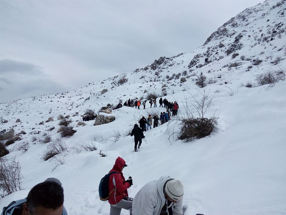 Randonnée du village Igersafen vers Djurdjura coté At Ouassif.