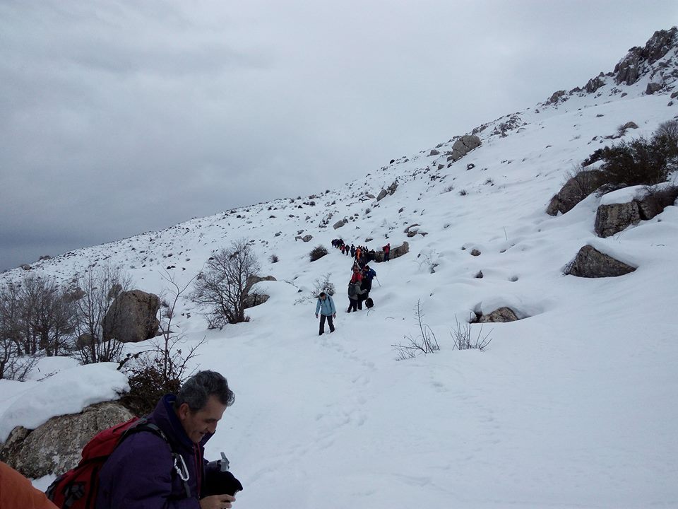 Randonnée du village Igersafen vers Djurdjura coté At Ouassif.