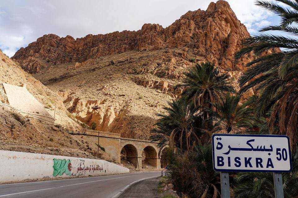 El Kantara (autrefois Calceus Herculis) dans la wilaya de Biskra (l'antique Vescera.)..