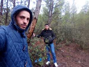 Mokrani Yazid  et son cousin Mokkrani Houssam