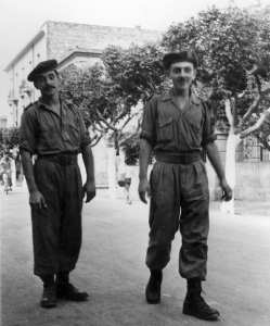 1956/57 - De G à D: PREVOTAT Roger, THIEBAUD Jacques - (Jallon Jean-Pierre)