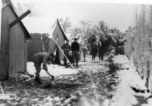 Frenda, hiver 1959, première  occupation  du terrain - (Pfister Jean-Yves)