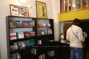 Siège des Editions AlBayazin, à Hydra