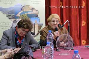 Zehor LEMKAMI KAHIA-TANI - Présentant son livre autobiographique : DE TLEMCEN , ALLEE DES SOURCES A KHEMIS , VALLEE DES BENI SNOUS