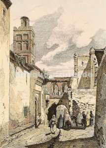 Tlemcen, Vue Prise Dans Une Rue