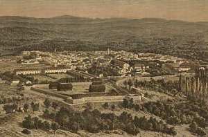 Tlemcen - 1882 Gravure ancienne
