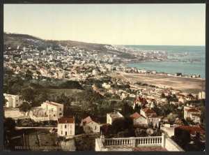 Vue générale de Mustapha, Alger