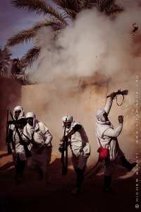 Baroud le jour de la Fezaa à Beni Abbess le jour du Mawlid