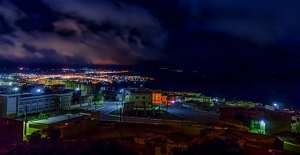 pérpherie de la ville coté Est.