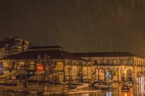 Tiaret, la place du marché couvert (ex Lamoricière)