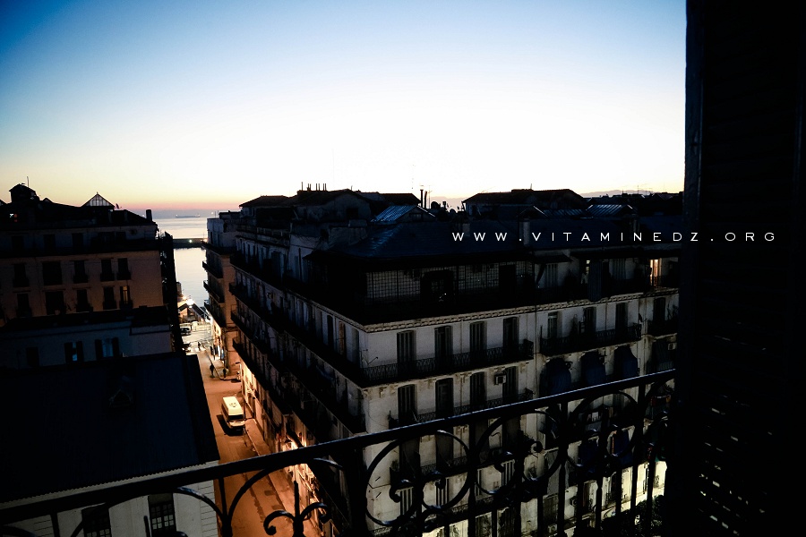 Sur les toits d'Alger - Photos d'Alger la nuit