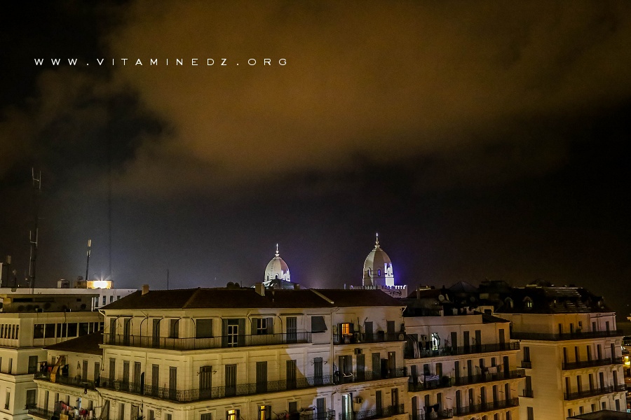 Sur les toits d'Alger - Photos d'Alger la nuit