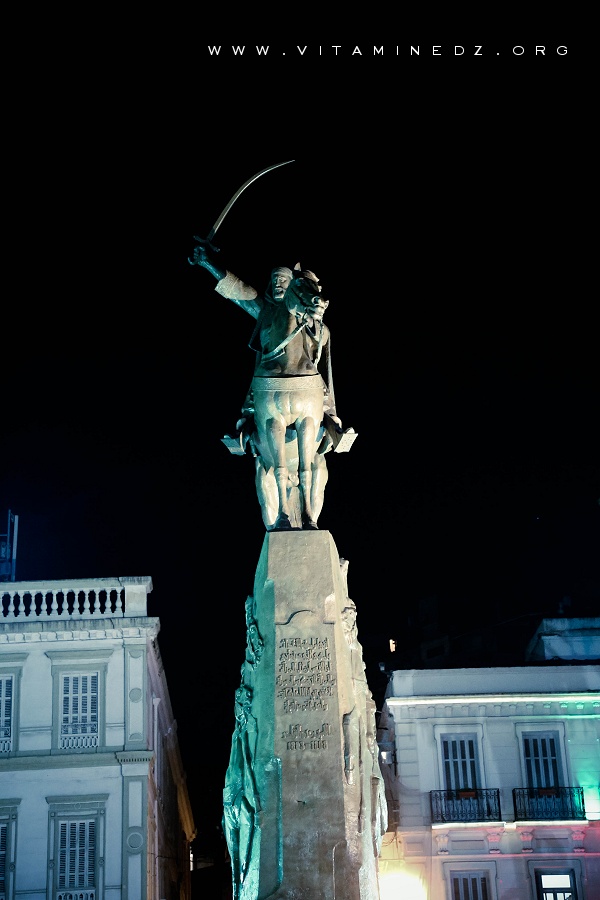 L'histoire de la statue de l'Emir Abdelkader