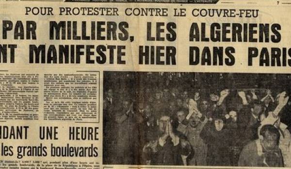 Ecrits sur la Fédération de France du FLN : une histoire bien timide Ce sont les journalistes qui ont révélé le massacre du 17 octobre 1961 à Paris.