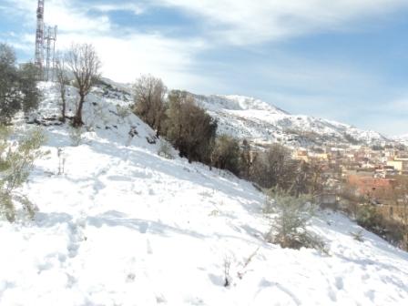 Neige à Lemroudj