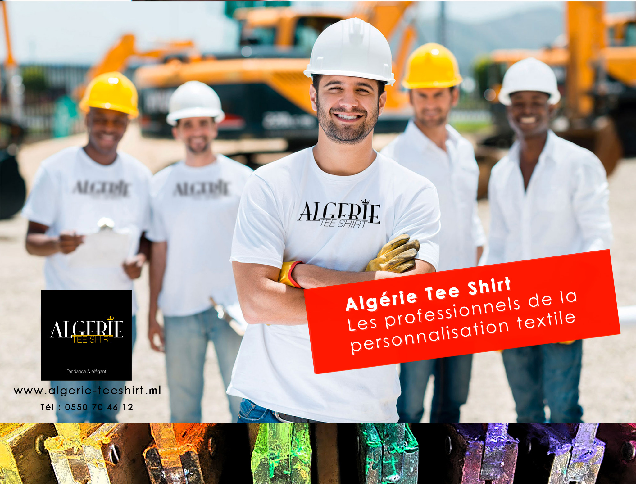 T-shirt Serigraphie par Algerie Tee Shirt