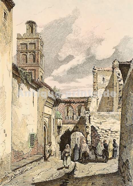 Tlemcen, Vue Prise Dans Une Rue