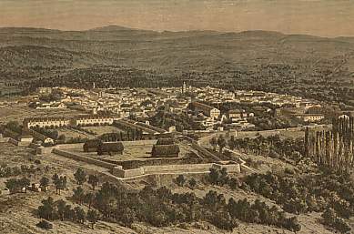 Tlemcen - 1882 Gravure ancienne