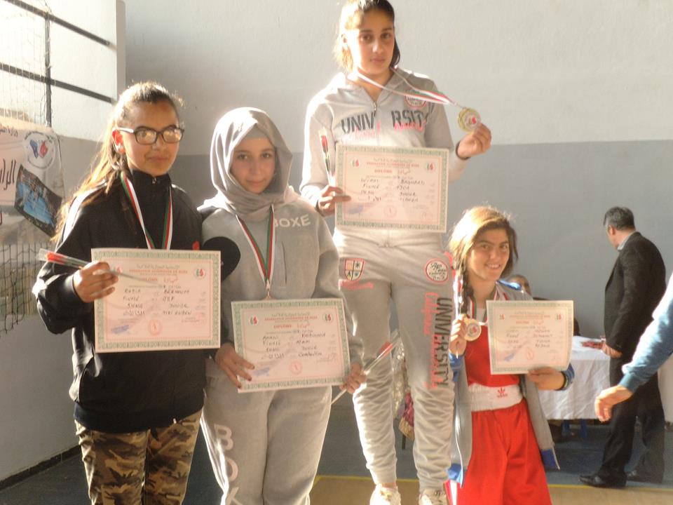 Championnat national de Constantine , 3ème place pour notre Boxeuse Radia