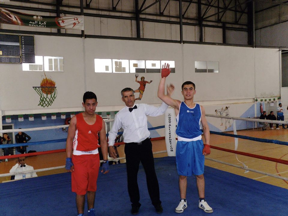 Smaani Azedine 66 kg, champion