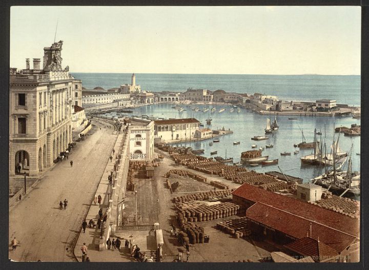 Le port et l’amirauté d’Alger