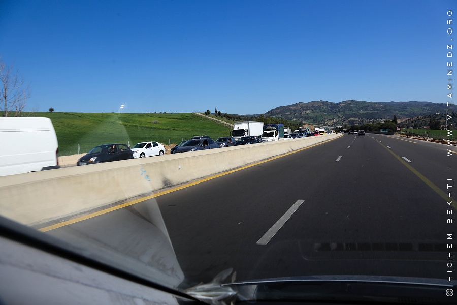 Les bouchons de nos autoroutes ...