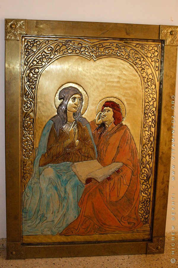 Tableau de sainte Monique, mère de saint Augustin ALGERIE vitaminedz