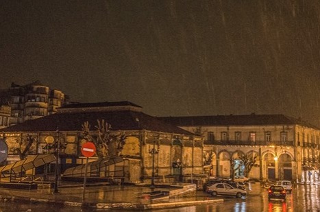 Tiaret, la place du marché couvert (ex Lamoricière)