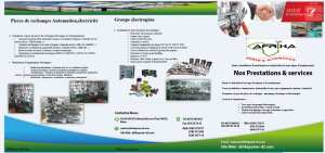 Vente ,Installation,et Maintenance des Equipements Industriels