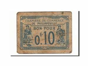 Algeria, Philippeville, 10 Centimes, 1915, 1915-10-07 face