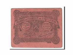 Algeria, Constantine, 10 Centimes, 1915-10-12 dos